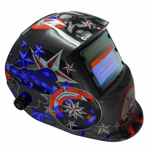 Solar Powered Welding Helmet Auto Darkening Hood Adjustable for Mig Tig Arc Welder Mask Electric Welding Mask