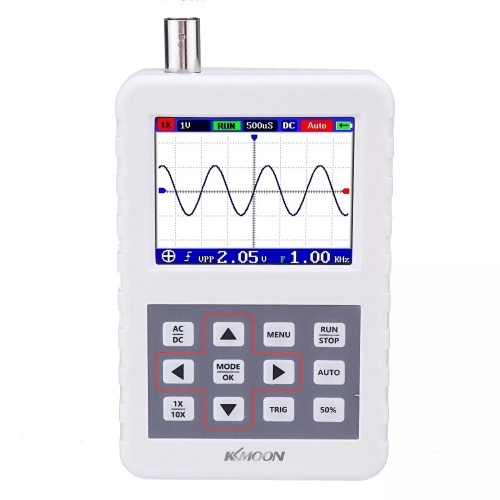 Mini Oscilloscope OLED Display Contact Button 250 KHz Sampling Rate