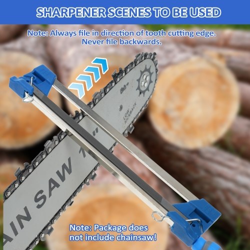 Chainsaw Sharpener Saw Chain Sharpener Tool Portable Electric Chainsaw Chain Replacement Suitable for All Kinds of Chain Saws and Electric Saws