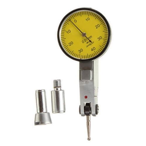 Dial Gauge Test Indicator Precision Metric with Dovetail Rails + Case