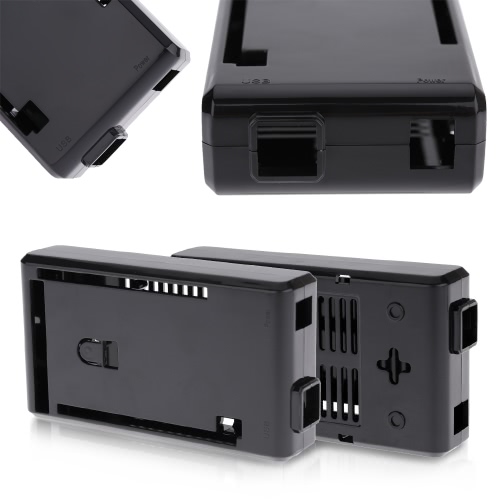 Case for Arduino Mega2560 R3 Controller Enclosure Black Computer Box with Switch