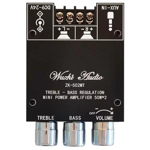ZK502MT 2.0Channel BT AUX Digit Audio Power Amplifier Module High