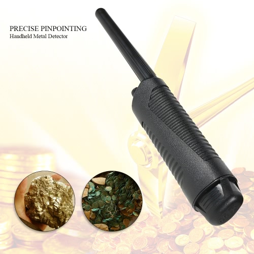 

Handheld Metal Detector Pinpointer with Holster Treasure Hunting Unearthing Tool Accessories Buzzer Vibration Adjustable Sensitivity