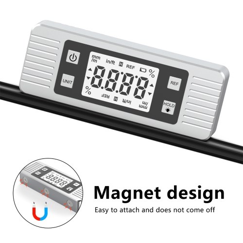 Digital Angle Gauge Magnetic Protractor Inclinometer Level Angle Finder Angle Cube Level Box With Magnes Angle Protractor 