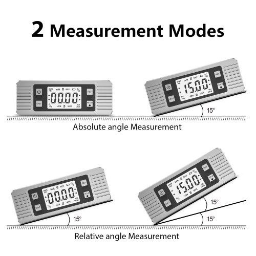 Digital Angle Gauge Magnetic Protractor Inclinometer Level Angle Finder Angle Cube Level Box With Magnes Angle Protractor 