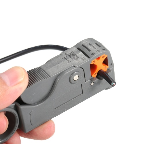 

Household Multi Tool Cable Stripper Adjustable Double Blades Wire Stripper Automatic Cable Pliers