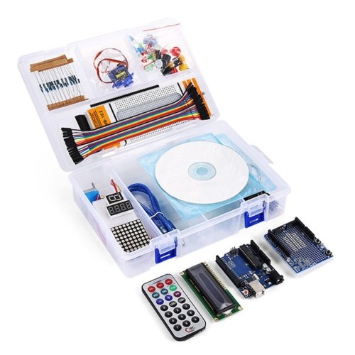 UNO R3 Iniciante Kit para Iniciantes UNO R3 Iniciantes Kit de Aprendizagem UNO R3 Módulo DIY Placa de Entrada-nível UNO R3 DIY Kit