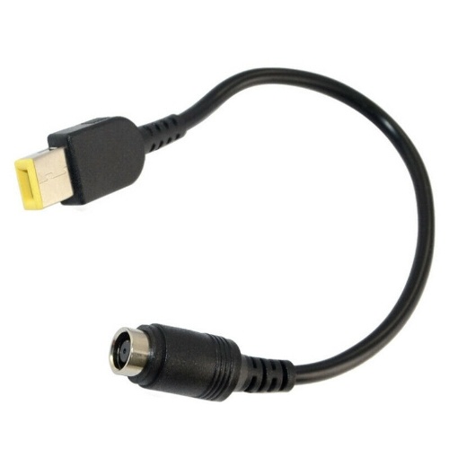 

7.9mm Round Jack to Square End Adapter for Lenovo Power Cord Conversion Cable