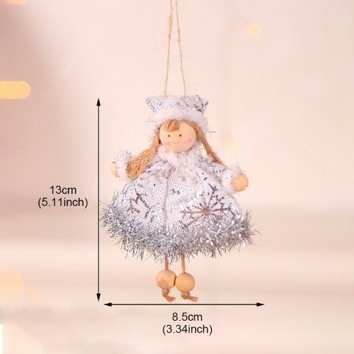 

Christmas Tree Hanging Pendant Doll Santa Claus Ornament Home Table Decoration(#7)