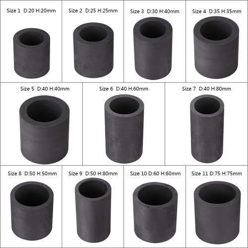 

High-purity Melting Graphite Crucible for High-temperature Gold and Silver Metal Smelting Tools