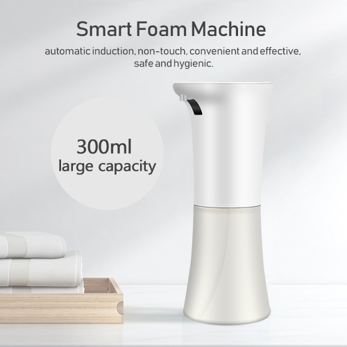 

300ml Fully Automatic Foam Soap Dispenser Desktop Induction Soap Dispensers Intelligent Foam Machines with Touching Button