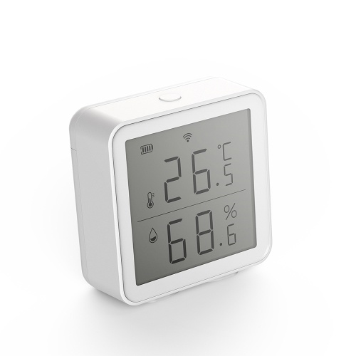 

WiFi Smart Temperature Humidity Sensor Compatible with Alexa 230ft Super Long Range Wireless Digital Hygrometer