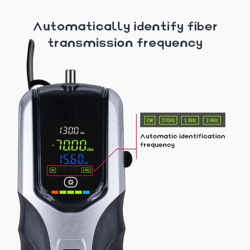 

G710 LCD Color Display Screen Rechargeable Optical Power Meter