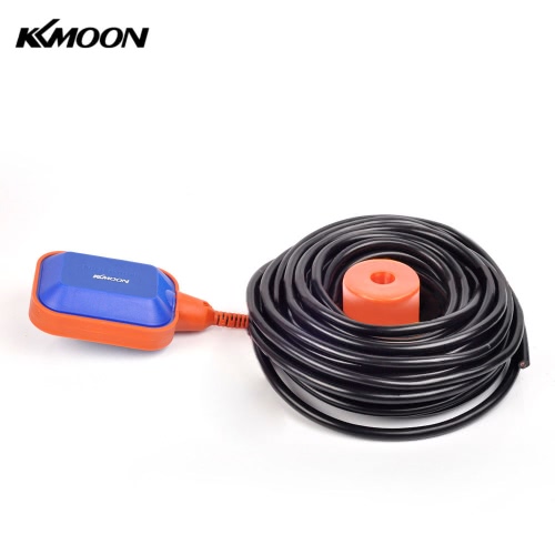 KKmoon alta 15m Qualidade Float Square Automatic Interruptor Líquido Fluido Controlador de Nível Sensor para tanque de água Torre