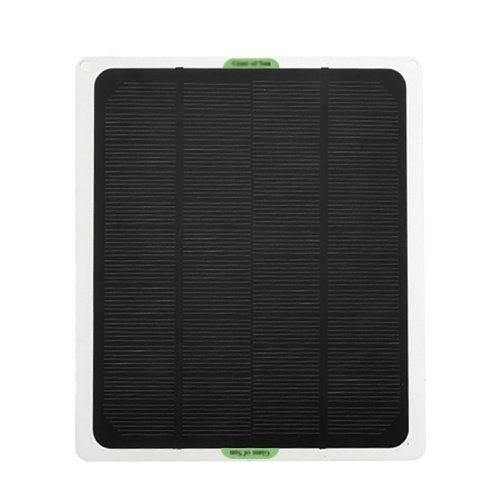 Panel de carga solar de silicio monocristalino para vehículos, barcos, yates, panel solar de carga de cristal único, batería de carga lenta, fuente de alimentación para exteriores con energía solar, respaldo de energía, 12 V, 20 W, 600 mAh