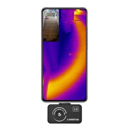 

LODESTAR L2 USB ИК-тепловизор Разрешение 256x192 -20~170°C Мобильный телефон Type-C Plug and Play Промышленная инспекция Мини-инфракрасная камера с датчиком температуры Совместимость с Android