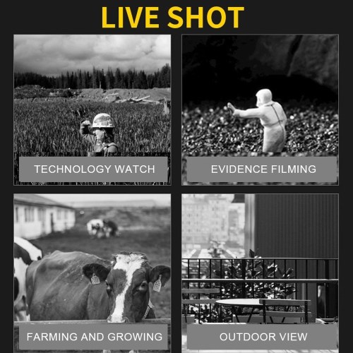 1080P Portable Night-Visions Device Day Night Use 1.54Inch Display Photo Taking Video Recording Infrared Digital Vedio Camera for Outdoor Fishing Boating Observation 