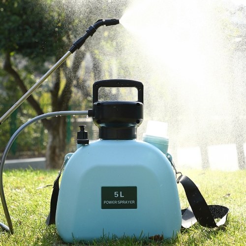 USB Rechargeable Shouldered Sprinkler Handheld Electric Sprayer Multifunctional Garden Plants Sprayer Window Cleaning Tool 8L 