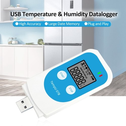 TZ-TempU7B Temperature and Humidity Recorder Reuse Temperature and Humidity Recorder PDF Temperature Recorder 