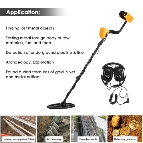 

Professional High Sensitivity Underground Metal Detector MD-6350
