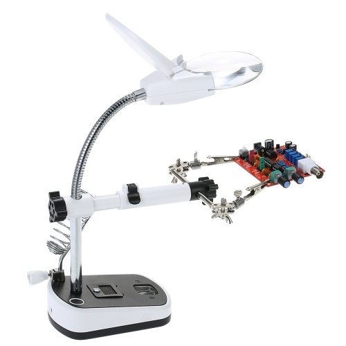

Лупа со светодиодной подсветкой 3.5X 10X LED Light Magnifier