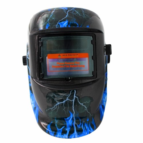 

Solar Powered Welding Helmet Auto Darkening Hood Adjustable for Mig Tig Arc Welder Mask Electric Welding Mask
