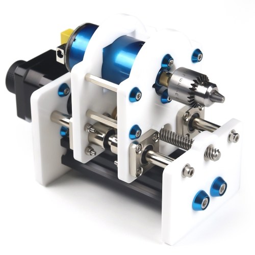 ElekMaker Z Asse e mandrino Motore Z Kit asse Kit di pezzi di ricambio integrato Kit di aggiornamento fai-da-te per router CNC con incisore laser