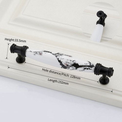 

Cabinet Handle Bedroom Shoe Cabinet Cabinet Pull Cabinet Hardware Handle Pull Cabinet & Furniture Pull Cabinet Drawer Handle Door Auxiliary Handle European Style Chinese Landscape Painting