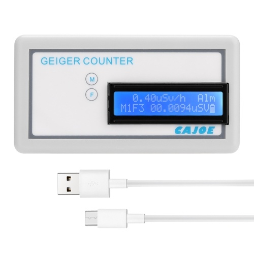 GMV2 Poignée portable Geiger Counter assemblé Détecteur de rayonnement nucléaire γ β X Ray avec Miller GM Tube