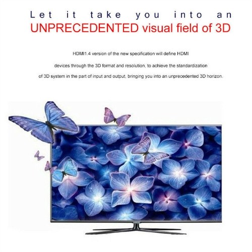 

Новый 1080P HDMI-порт Мужской до 2 Женский 1 в 2 Out Splitter Кабель-адаптер конвертер