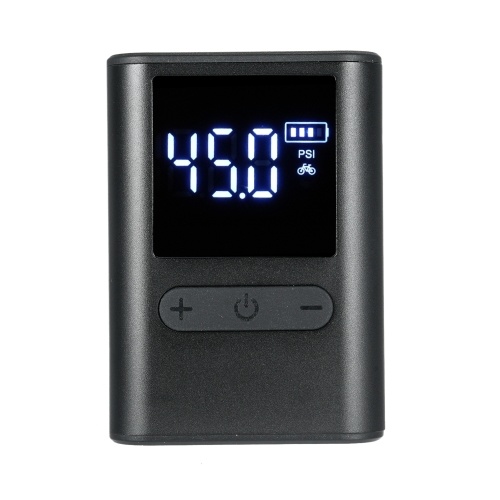 Bike Pump Electric Bicycle Pump Portable Tire Inflator Air Pump for Bikes 100PSI High Pressure Guage 1000mAh Mini Bike Pump for Bikes Cars Motorcycles Balls Swimming laps 