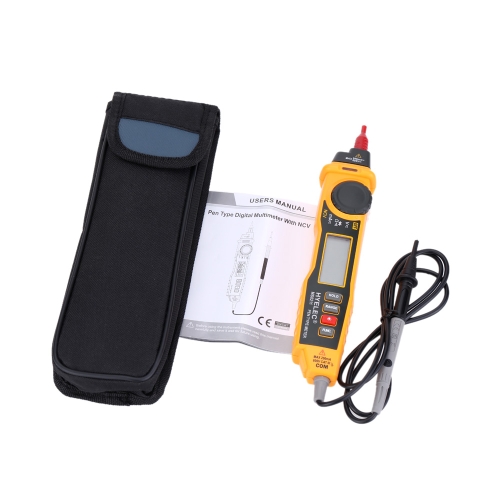 

PEAKMETER PM8211 Pen-type Digital Multimeter with NCV Non-Contact DC/AC Voltage Current Continuity Measurement Auto Manual Range Data Hold