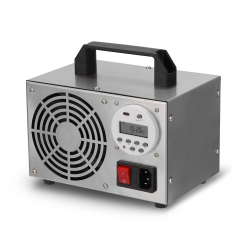 HF258 Ozone Generator Household Ozone Air Disinfector Purifier Stainless Steel Air Filter Disinfection Sterilization Timing Portable Multipurpose Equipment
HF258 Ozone Generator Household Ozone Air Disinfector Purifier Stainless Steel Air Filter Disinfection Sterilization Timing Portable Multipurpose Equipment
