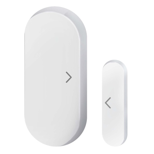 KKmoon Zigbee Sensor de ventana de puerta Sensor de infrarrojos inteligente Interruptor de ventana de puerta de inducción Soporte de sensor Control remoto móvil Sensor de monitoreo de nombres personalizados Sensor de alarma inteligente para el hogar