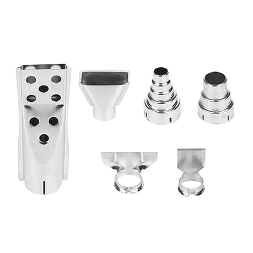 

6pcs Universal Stainless Steel Hot Air Machine Accessories Hot Air Machine Nozzles Kit Hot Air Blower