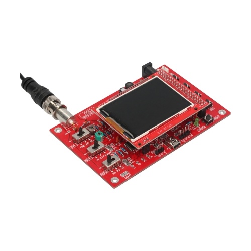 Oscilloscope Kit 2.4 Inch TFT Handheld Pocket-Size Digital Oscilloscope with Protective Case and Probe Electronic Learning Set Fully Assembled 