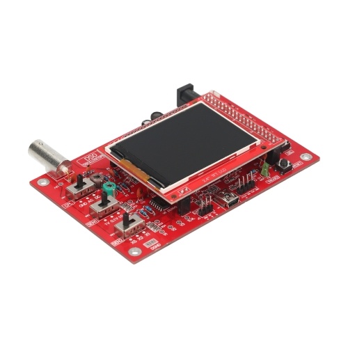 Oscilloscope Kit 2.4 Inch TFT Handheld Pocket-Size Digital Oscilloscope with Protective Case and Probe Electronic Learning Set Fully Assembled 