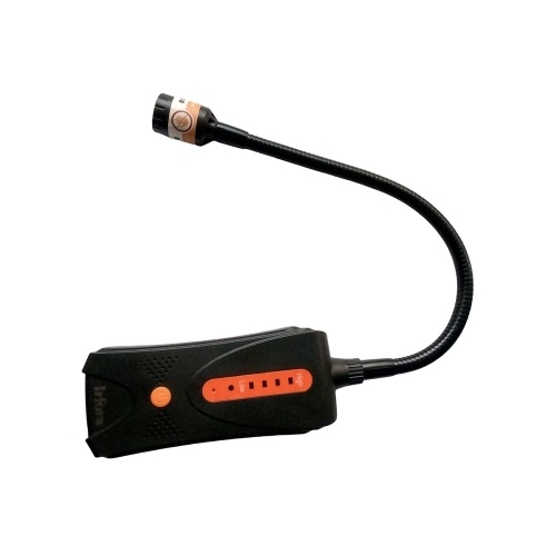 Irfora Handheld Combustible Gases Leak Detector Natural Gases Leakage Tester Portable PPM Meter Combustible Gases Detection Tool 4 Concentration Indicators with Sound and Light Alarm 