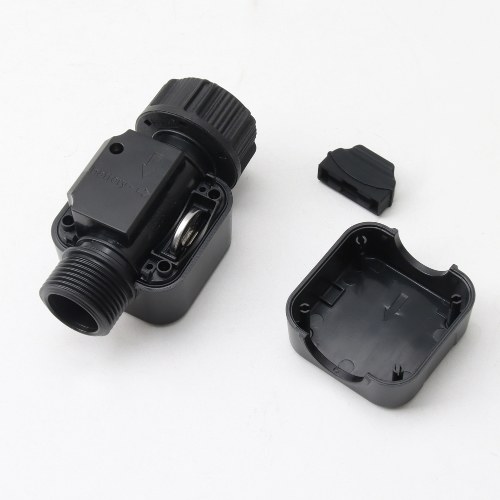 SGS05 Garden Water FlowMeter Digital Display Water Consumption Tester Water FlowVelocity Detector Garden Plant Watering Accessory 