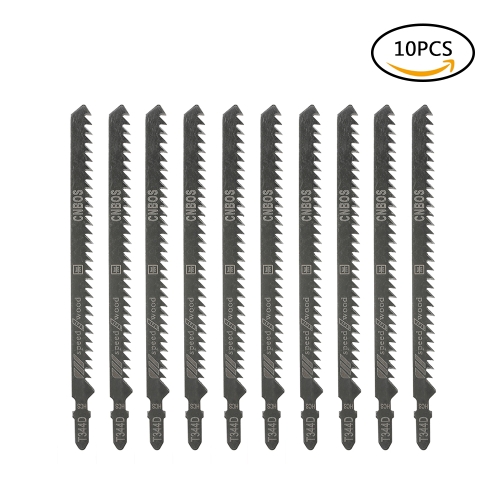 

6-Inch 6TPI Jig Saw Blades Wood Fast Curvilinear Cutting Saw Blade - 10 Pack