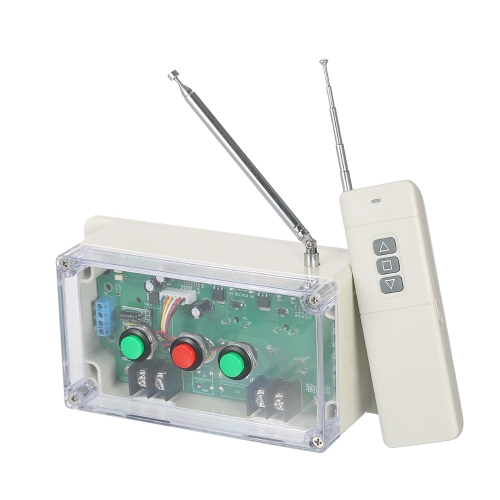 

100-240VAC / 140-340VDC 30A Двойной привод управления двигателем с управляемым двигателем Реверсивный беспроводной пульт дистанционного управления AC DC Motor Controller