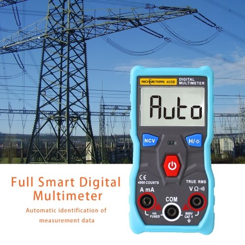 

RICHMETERS RM403B Automatic Digital Multimeter 4000 Counts
