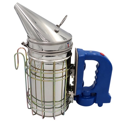 Electric Bee Hive Smoker with Heat Shield Stainless Steel Beekeeping Equipment for Beekeeper