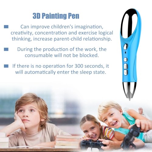 Intelligent Adjustable Speed 3D printing pen Stereo Painting Pen