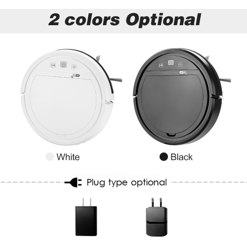 

Wifi 3-In-1 Robotic Cleaner 1500Pa Powerful Suction Robot Vacuum Cleaner 2 Mode Compatible with Alexa Google Assitant Tuya App Ideal for Pets Hair Carpets and Hard Floors