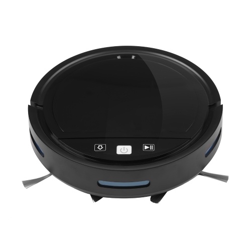 

Robot Vacuum Cleaner Strong Suction Wifi Connectivity Compatible with Alexa Google Assitant Self-Charging App Remote Control Mop Sweeping Machine 4 Mode for Pets Hair Carpets and Hard Floors EU Plug