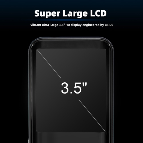 BSIDE S10 Intelligent 9999 Counts Multimeter Digital LCD Display AC/DC Voltmeter Ohmmeter Test Resistance Capacitance Frequency Diode Continuity NCV Live Line with Flash Light Data Hold 
