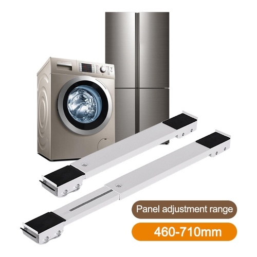 

Drum Washing Machine Refrigerator Base Adjustable Mobiles Base Plate Telescopic Mobiles Brackets