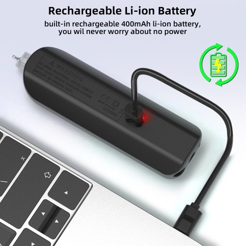 BSIDE Handheld Digital Multimeter Electric Test Pen Professional Voltage Resistance Diode Tester Live Wire Recognition Meter with Automatic Shutdown and Flashlight Function 