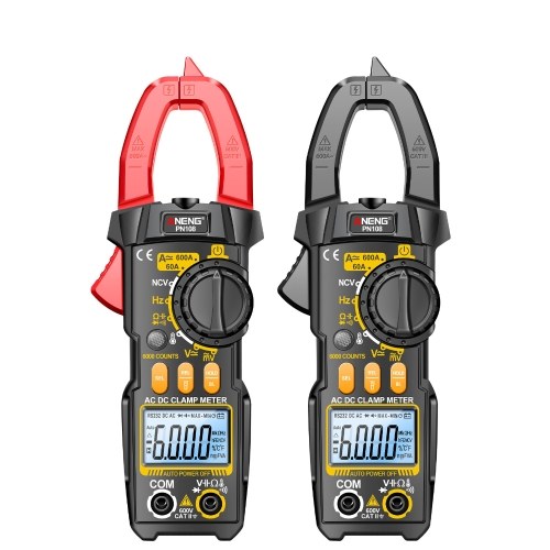 ANENG PN108 Digital Clamp Meter Voltage Current Tester Professional 6000 Counts Multimeter with LCD Display Diode Temperature Hz Ohm Capacitance Tester 